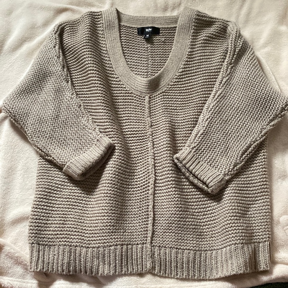 Mossimo Supply Co. Quarter Sleeve Sweater